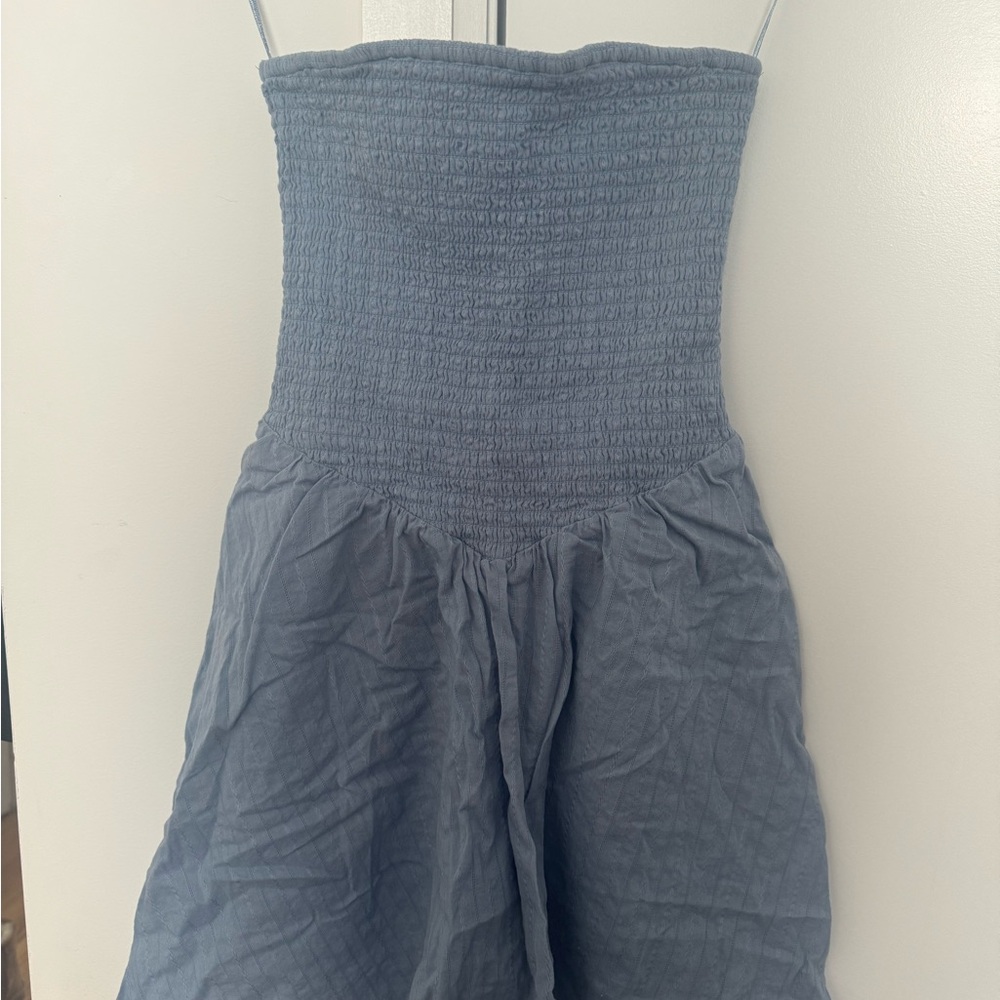 Aeropostale Textured Blue Top
